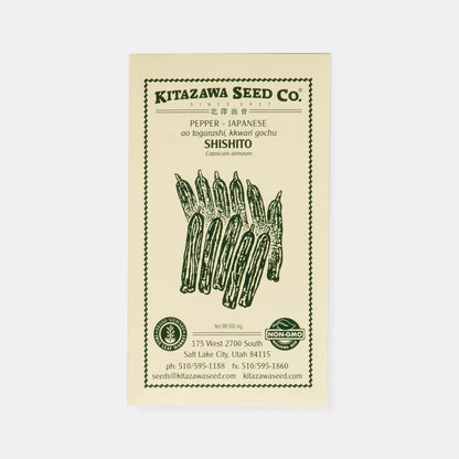 Kitazawa Pepper Seed Collection Set