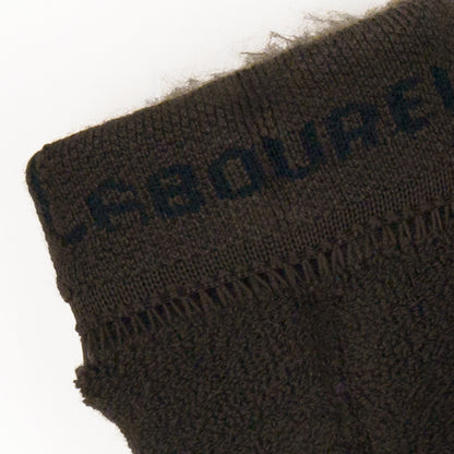 Le Laboureur Reversible Felted Wool Crew Socks