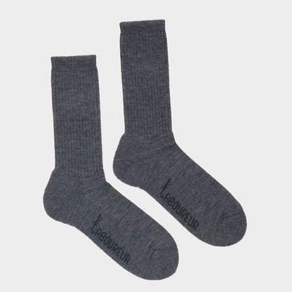Le Laboureur Wool Crew Socks