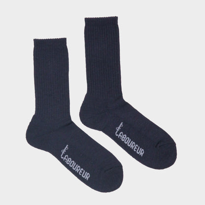 Le Laboureur Wool Crew Socks
