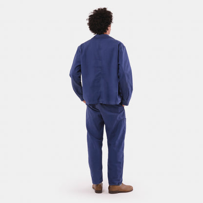 Le Laboureur x Gardenheir French Cotton Work Jacket in Stonewashed Navy