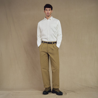 Cotton Classic Work Shirt in White