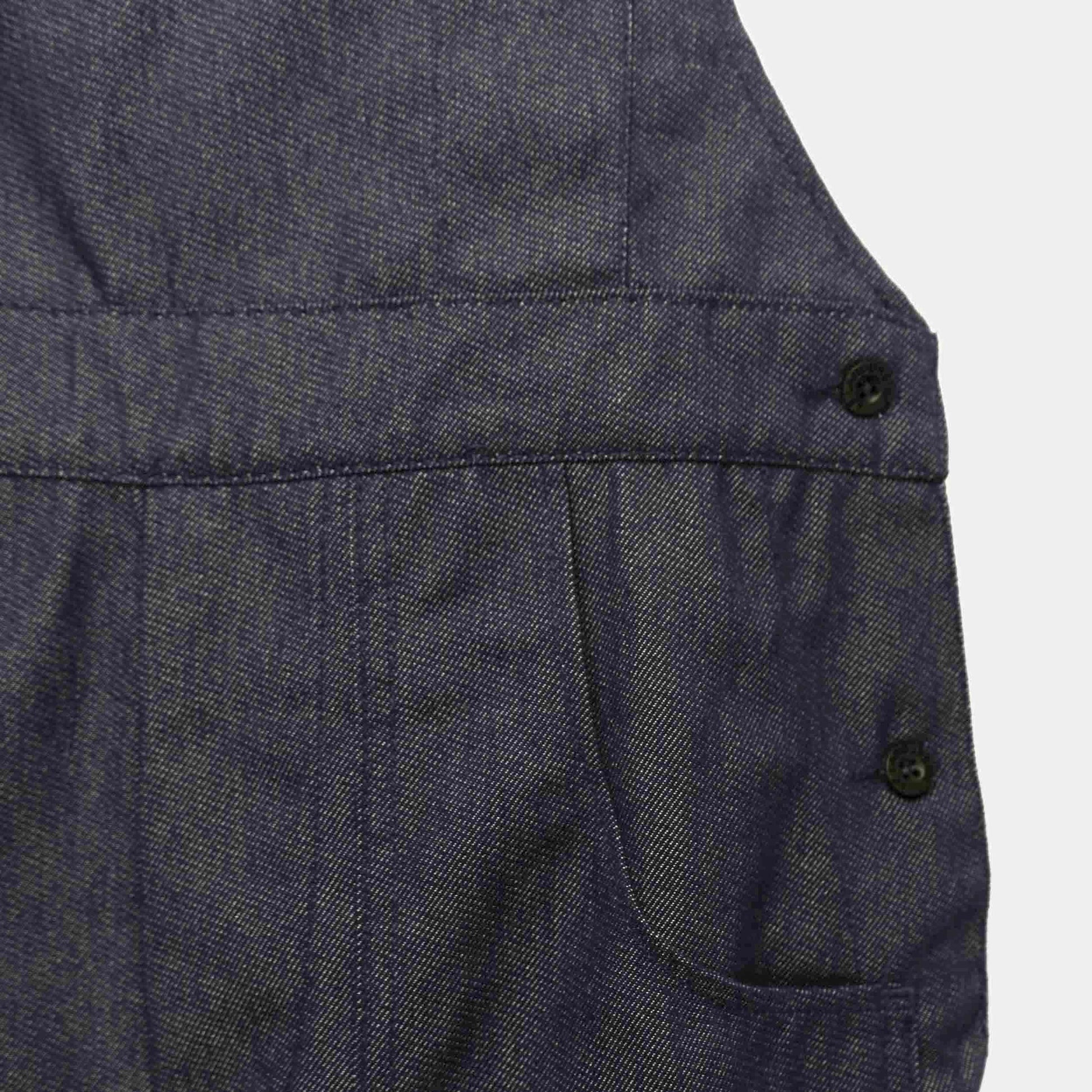 Le Laboureur for Gardenheir Denim Overalls in Dark Denim