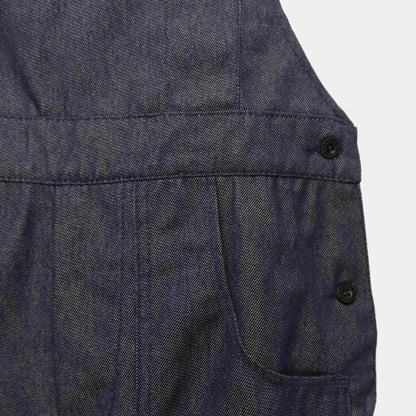Le Laboureur for Gardenheir Denim Overalls in Dark Denim