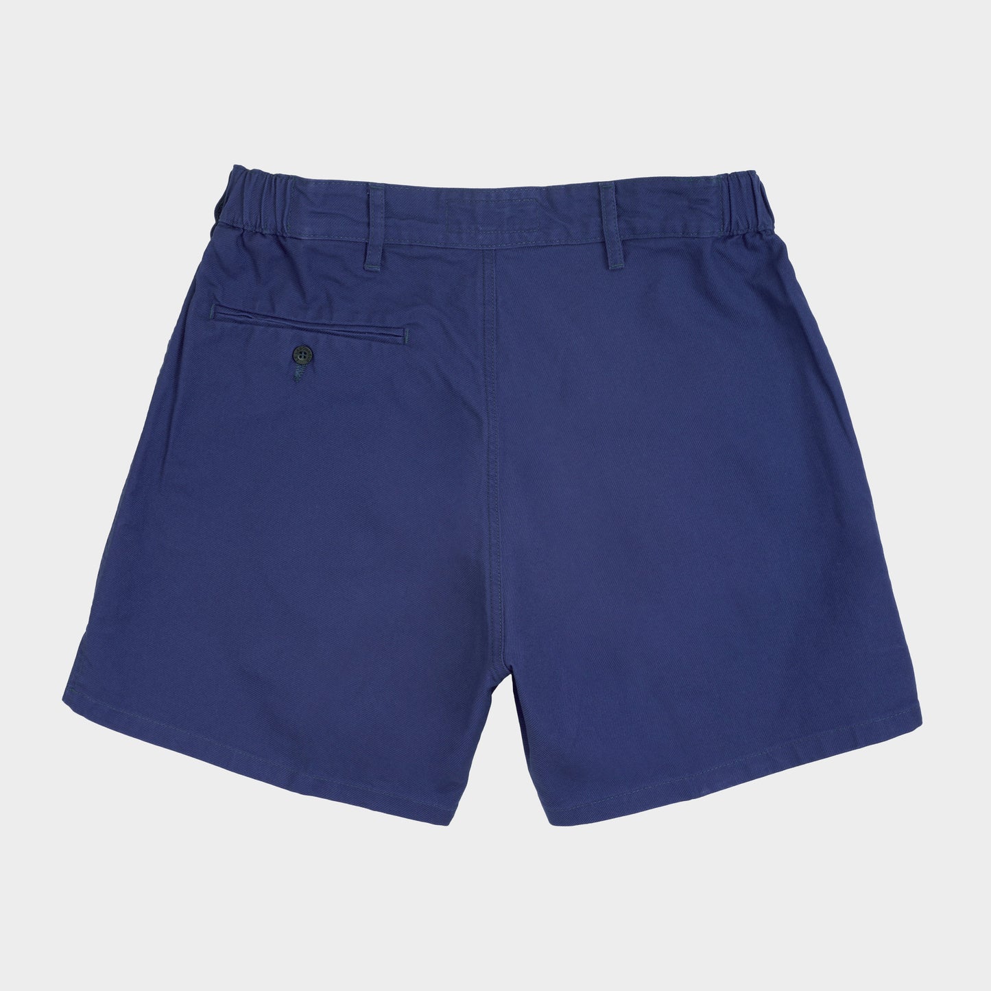 Le Laboureur x Gardenheir French Cotton Work Short in Stonewashed Navy