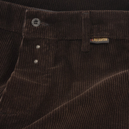 Le Laboureur x Gardenheir  Stonewashed Corduroy French Farm Pant in Walnut