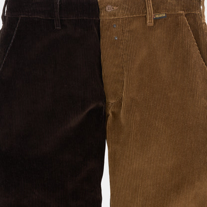 Le Laboureur x Gardenheir Stonewashed Corduroy French Farm Pant in Hazelnut