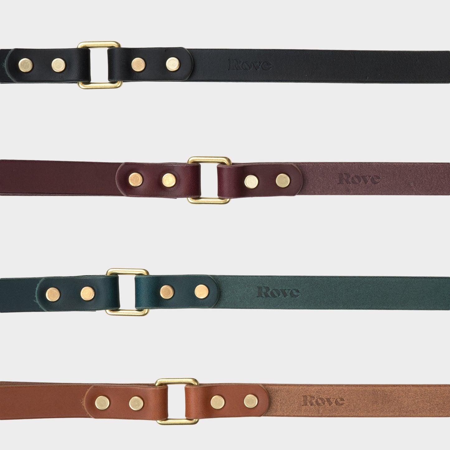 Italian Leather Dog Leash