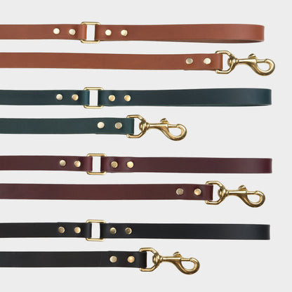 Italian Leather Dog Leash