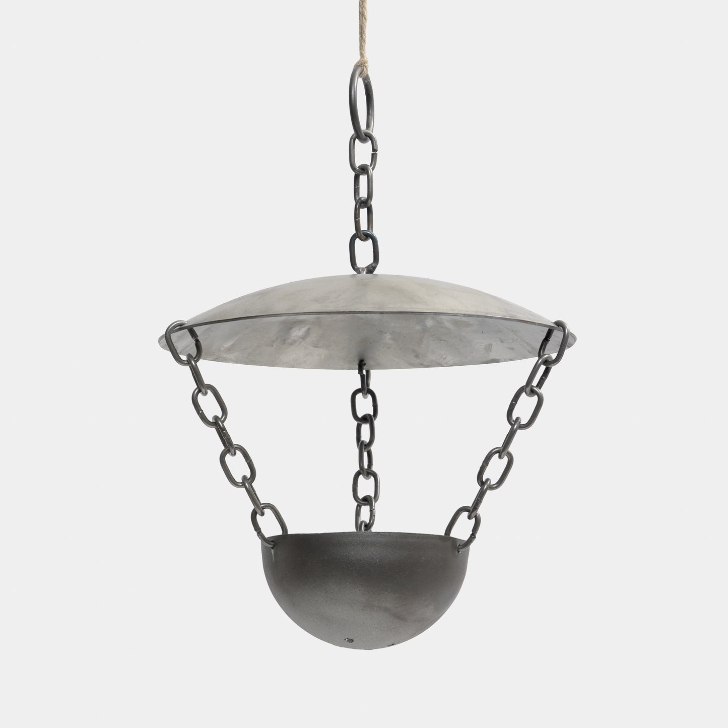 English Metal Chain Bird Feeder
