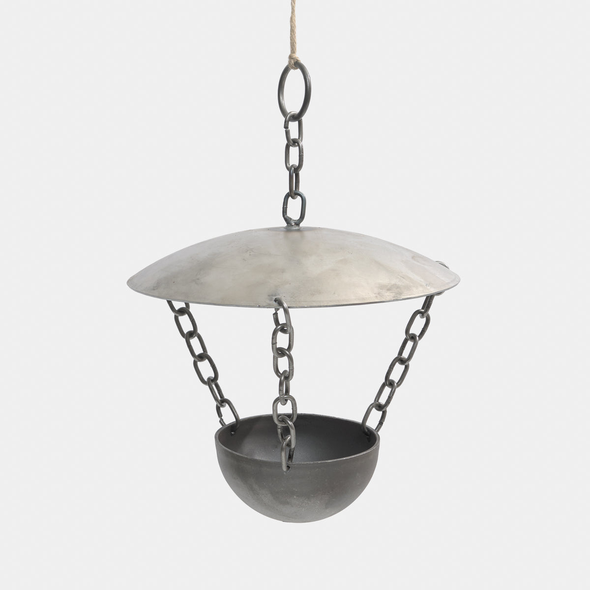 English Metal Chain Bird Feeder