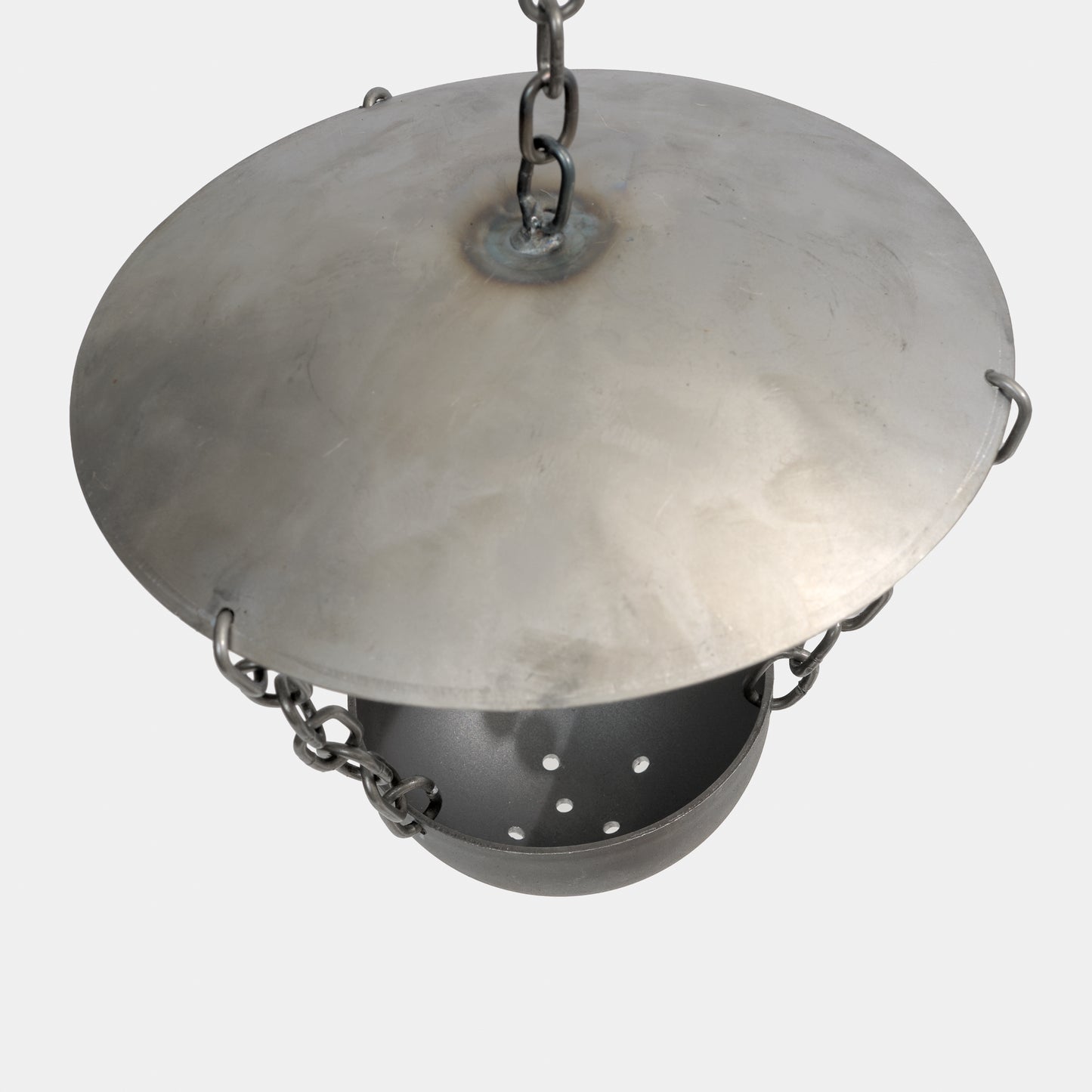 English Metal Chain Bird Feeder