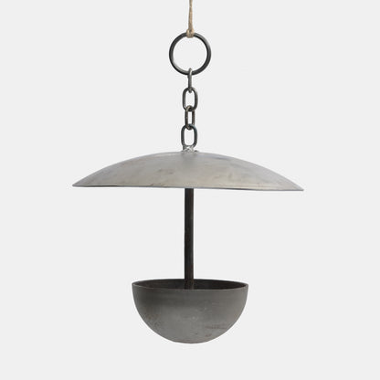English Metal Hanging Bird Feeder