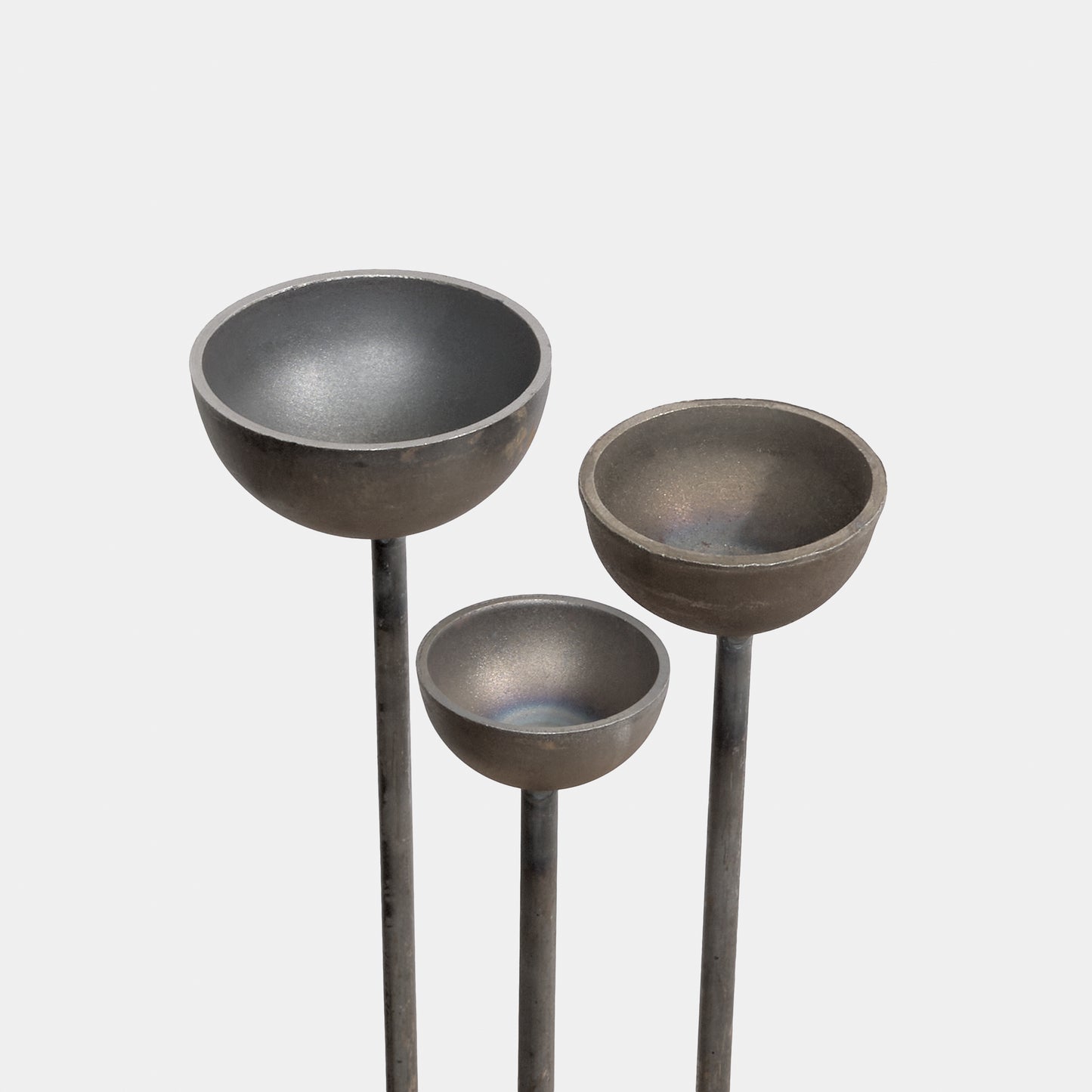 English Metal Rain Catcher Trio