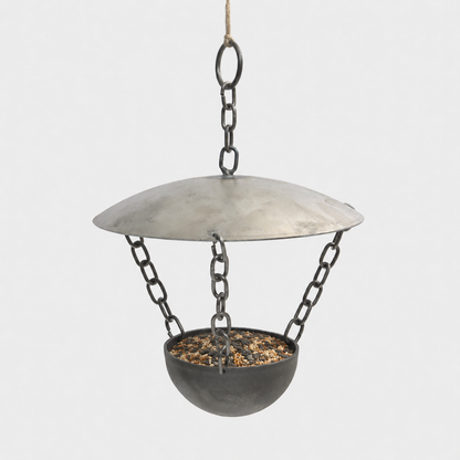 English Metal Chain Bird Feeder
