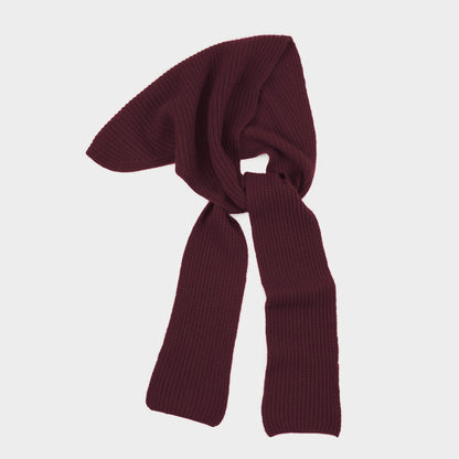 Himalayan Cashmere Field Multi Scarf in Oxblood