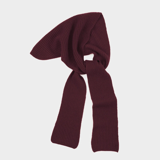 Himalayan Cashmere Field Multi Scarf in Oxblood