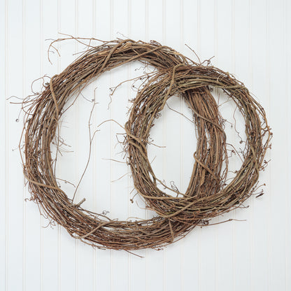 Handmade Natural Grapevine Wreath