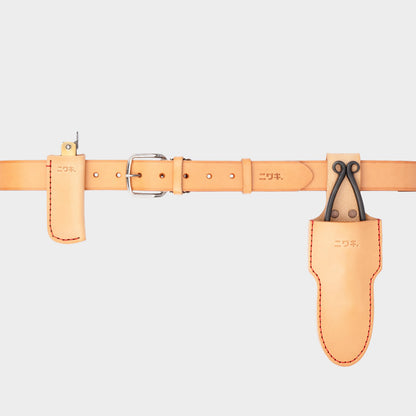 Niwaki Vegetable Tanned Leather Belt