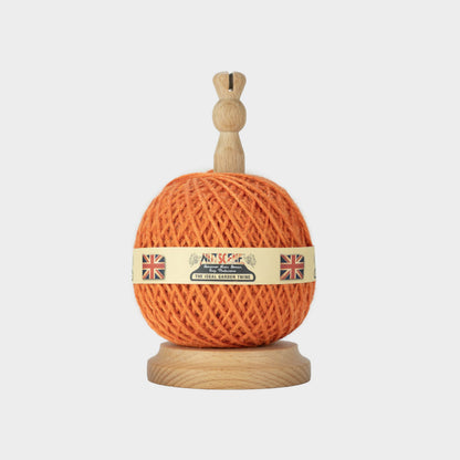 Nutscene British Twine Ball and Tabletop Dispenser with Cutter blade