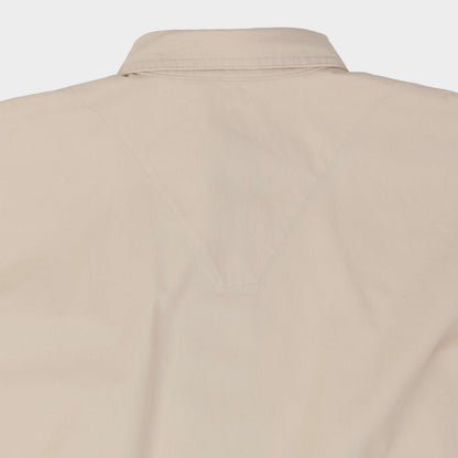 Washed Cotton Gardening Smock No. 2 in Off-White