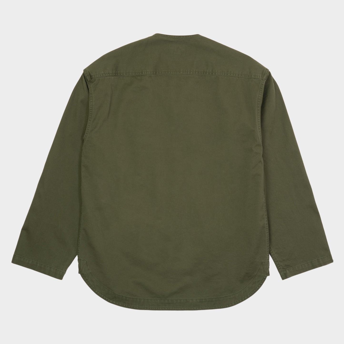 Washed Cotton Twill Easy Gardening Jacket in Olive