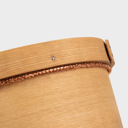 Handmade Bent Ash and Copper English Garden Riddle and Sieve