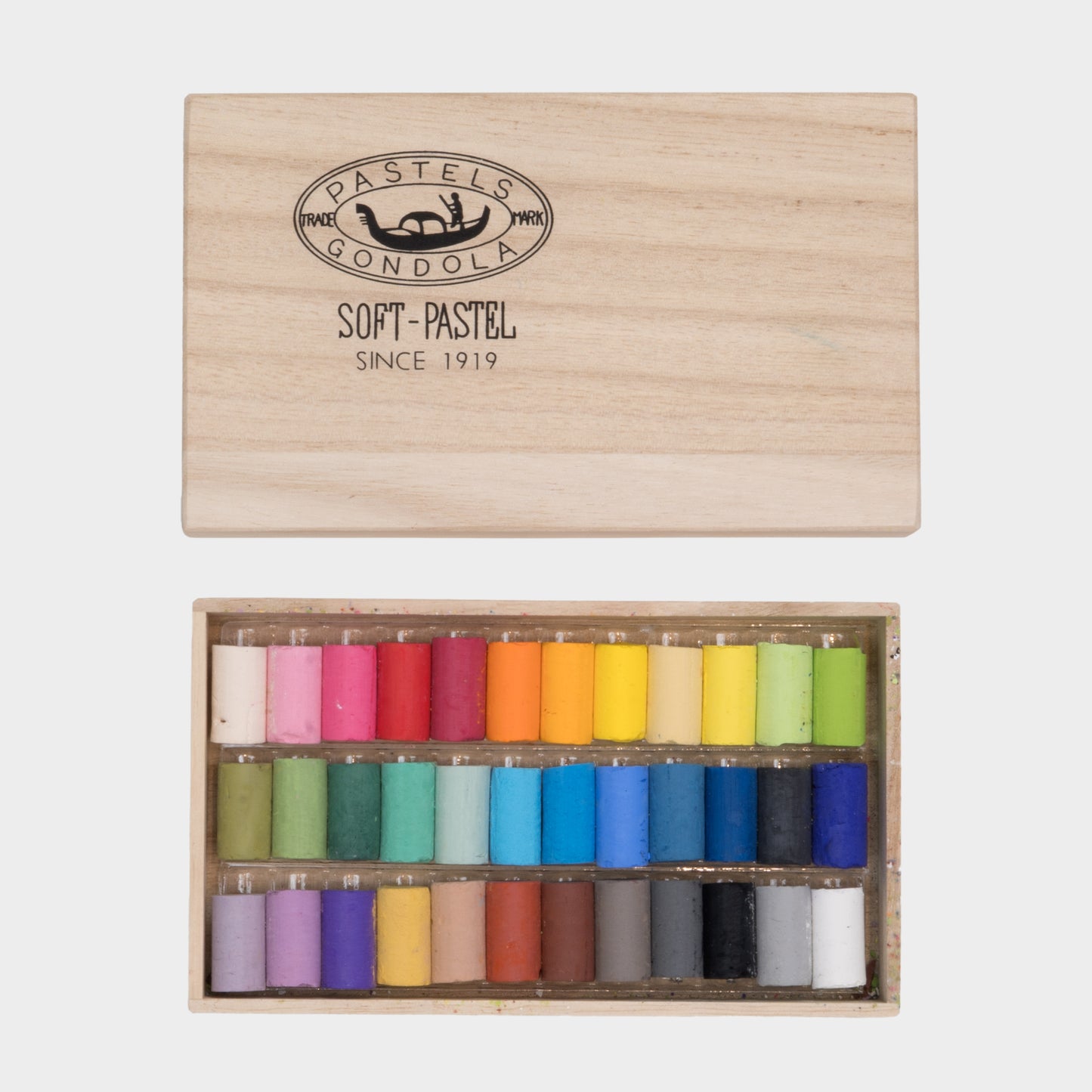 Kyoto Gondola Soft Pastels 36 Piece Collection