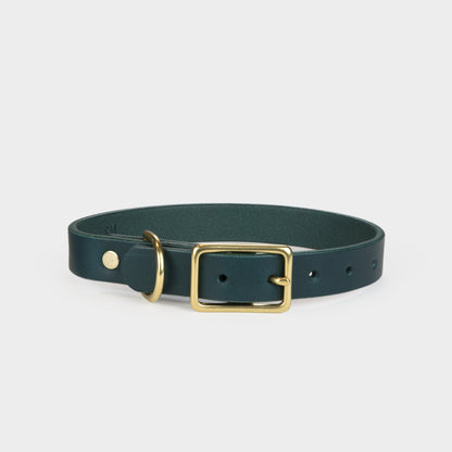 Italian Leather Dog Collar