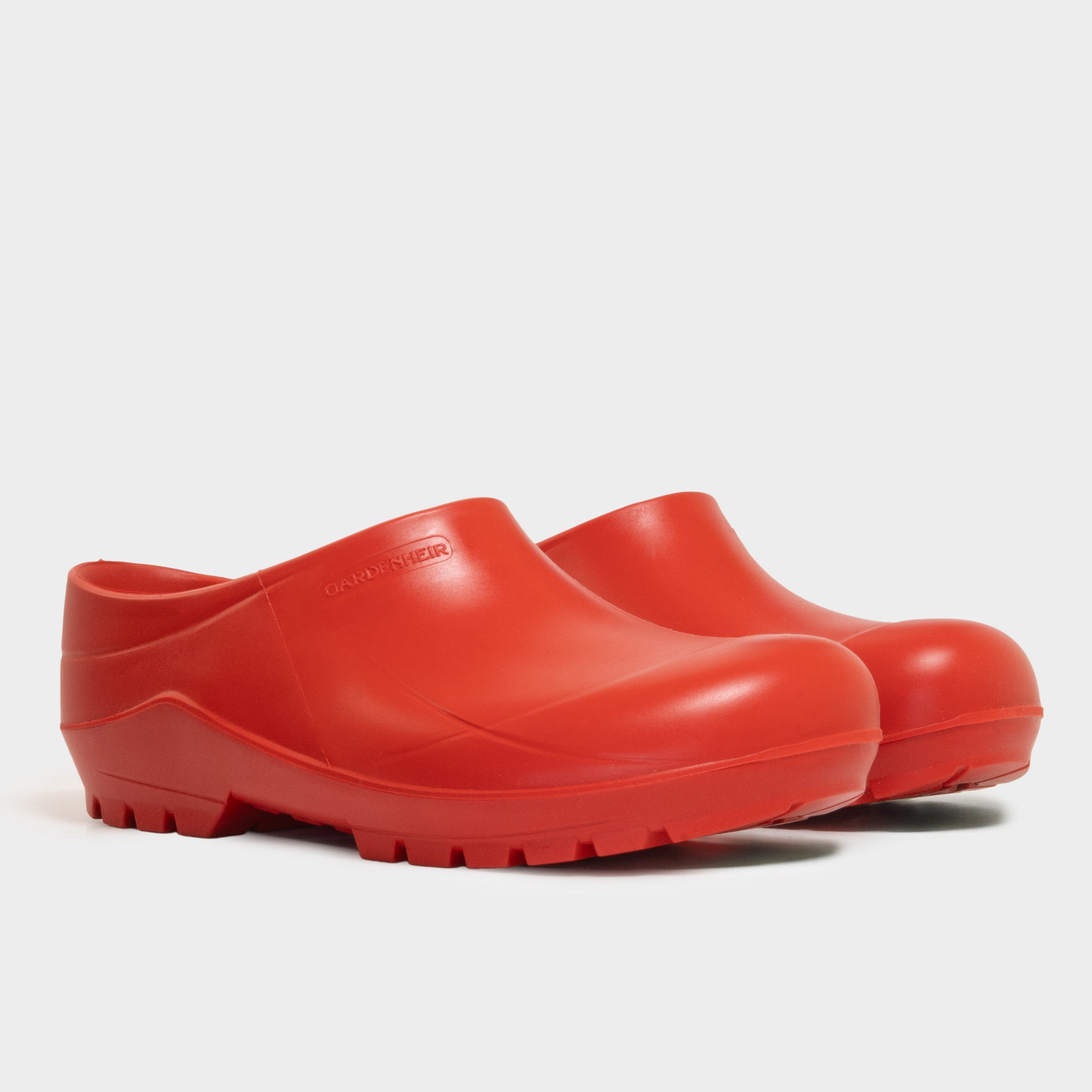 Italian Garden Clogs in Red