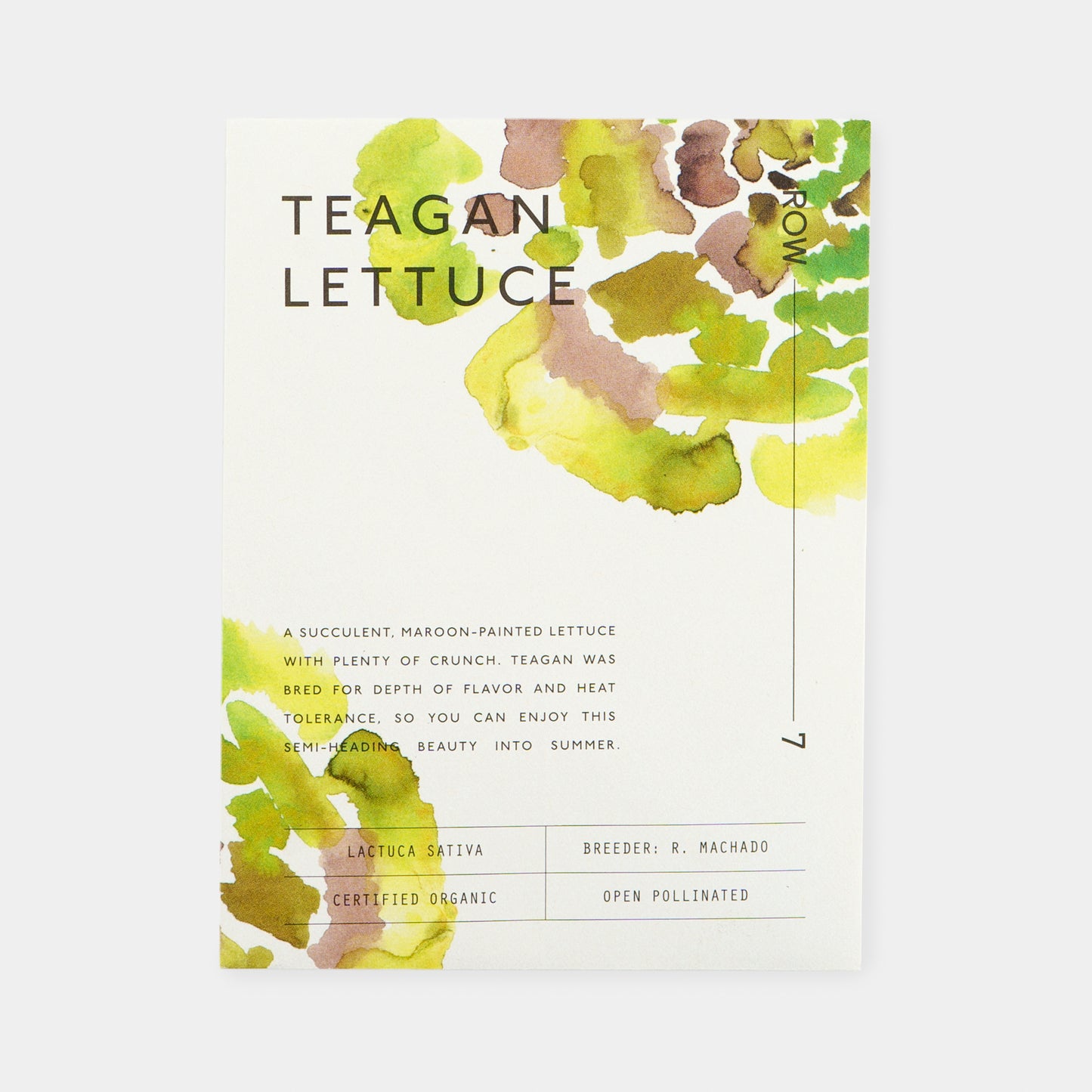 Row 7 Organic Green Mix
