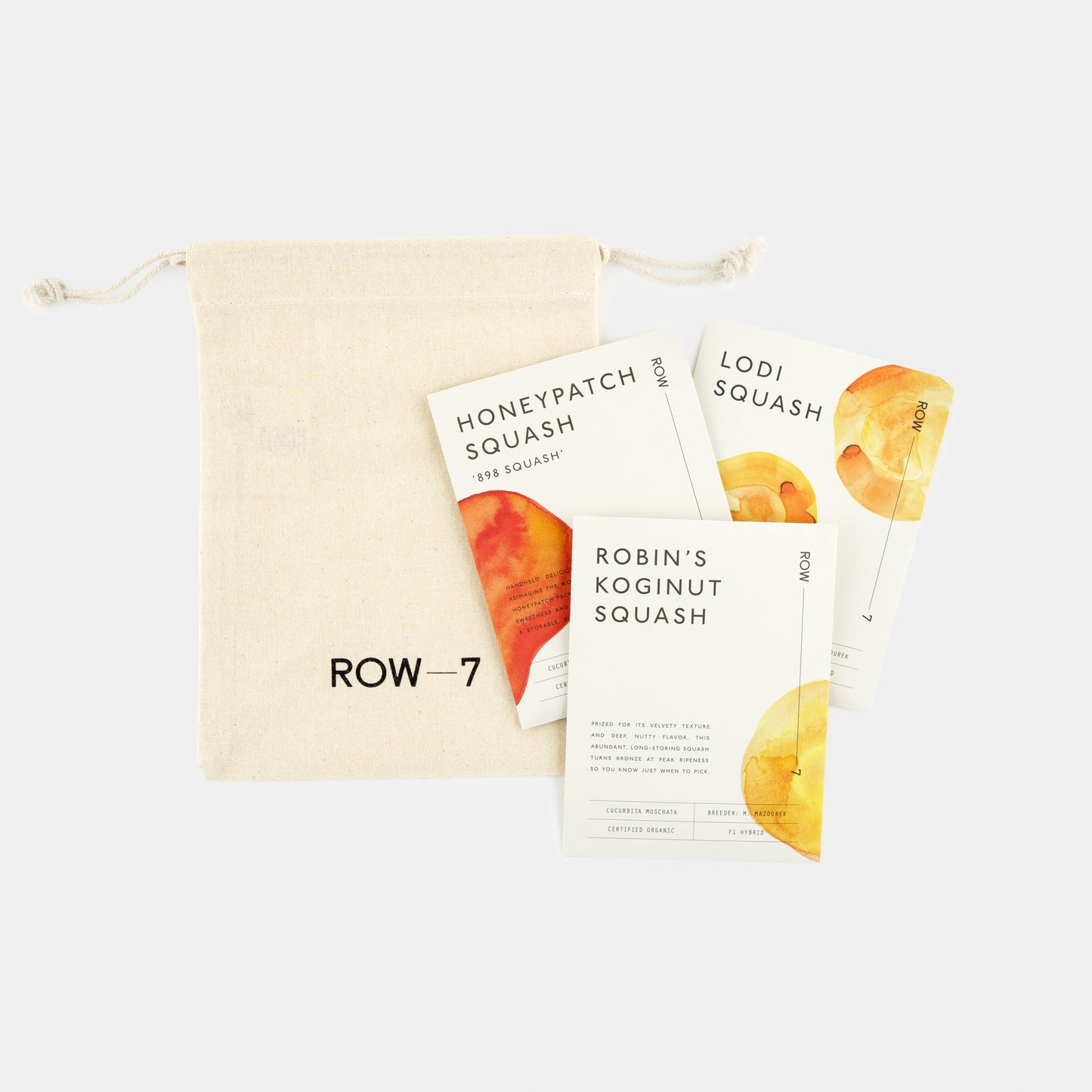 Row 7 Organic Squash Trio