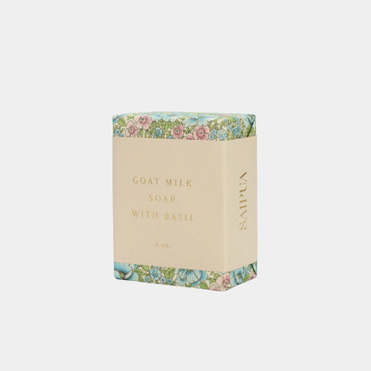 Saipua Goat Milk with Basil Soap