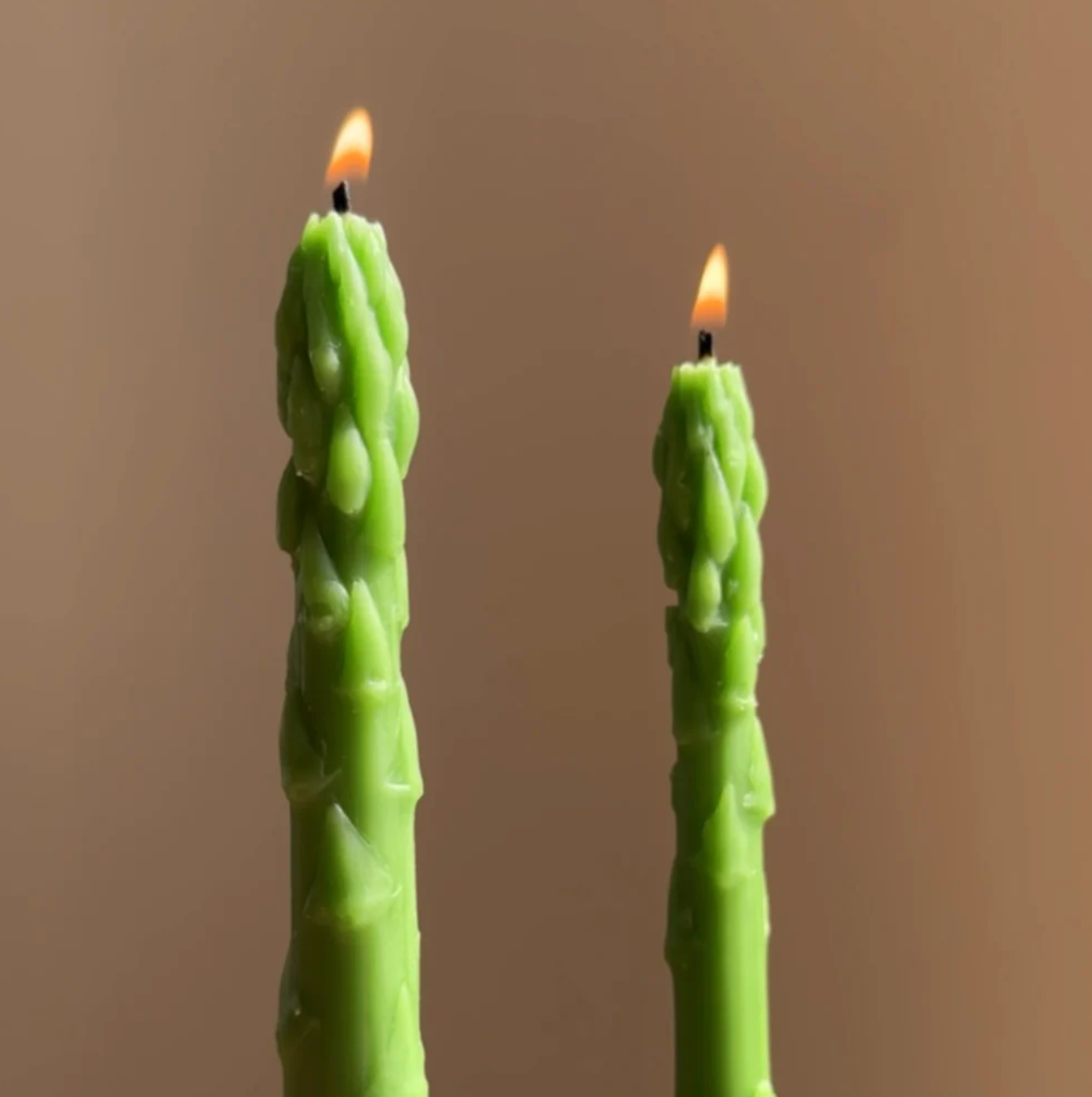 Asparagus Taper Candles