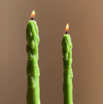 Asparagus Taper Candles