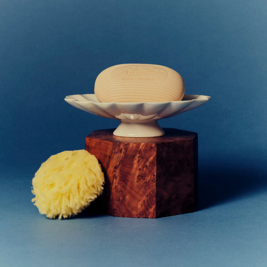 Bienaime Handmade Ceramic Shell Soap Dish