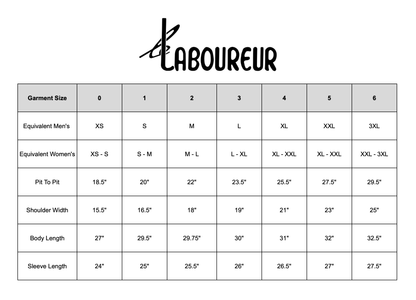 Le Laboureur x Gardenheir French Cotton Moleskin Work Jacket in Stonewashed Azur
