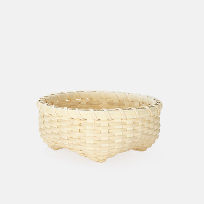 Hand Woven Shaker Bowl 8" (Natural)