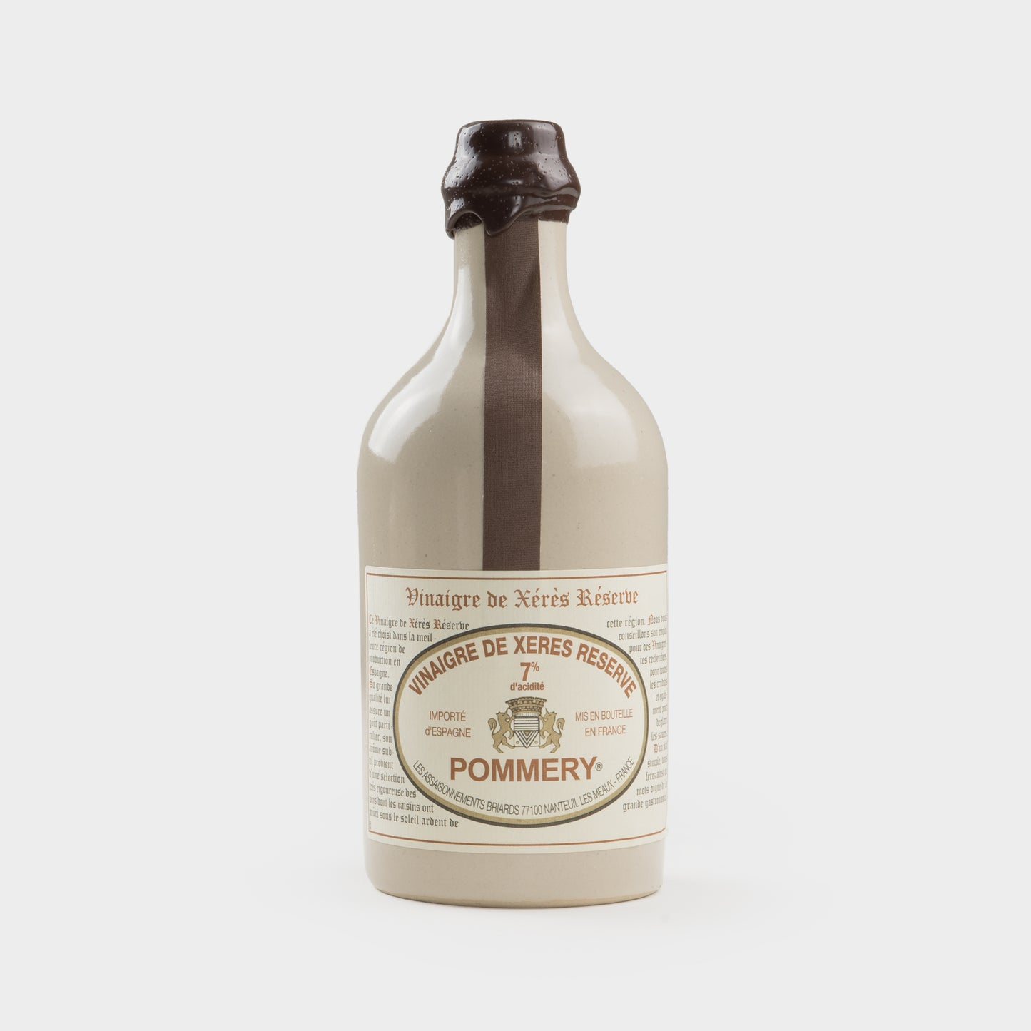 Pommery Vinegars in Stone Bottle