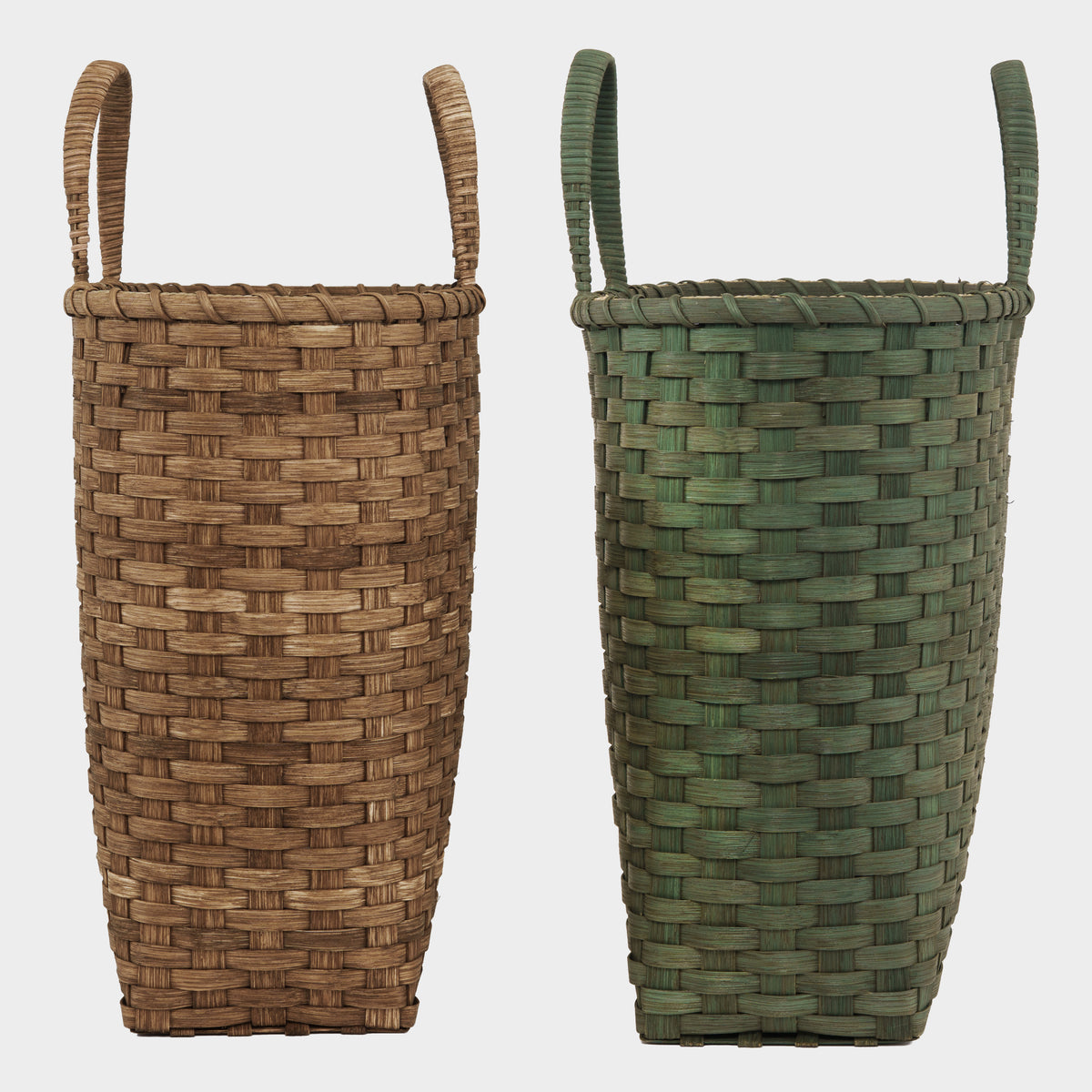 Underwater Weaving Big Shopper Basket in Chocolate