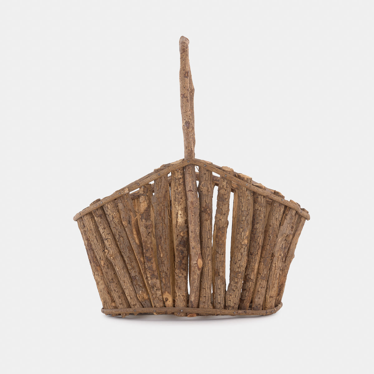 Vintage Twig Basket
