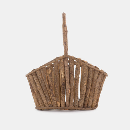 Vintage Twig Basket