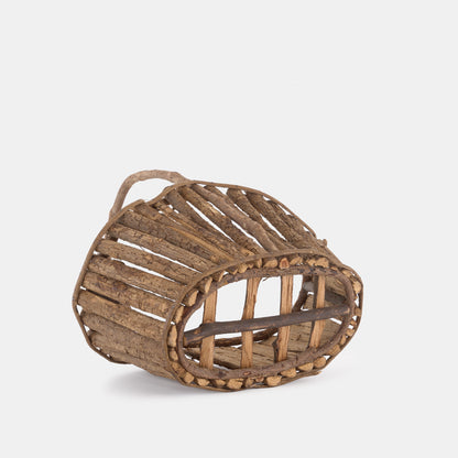 Vintage Twig Basket