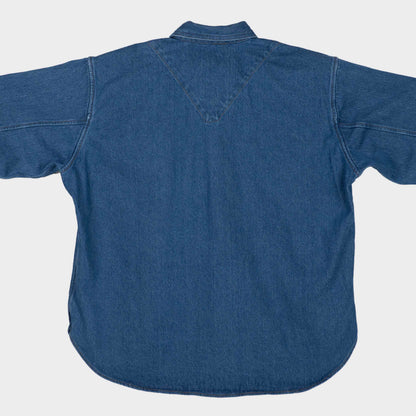 Japanese Denim Gardening Smock No. 2 in Dark Denim