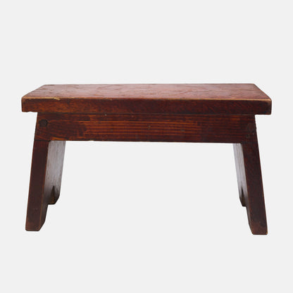 Vintage Wooden Cricket Stool