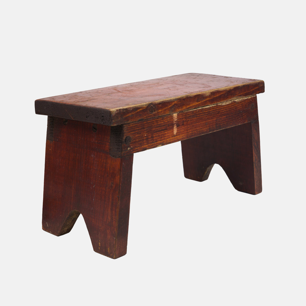 Vintage Wooden Cricket Stool
