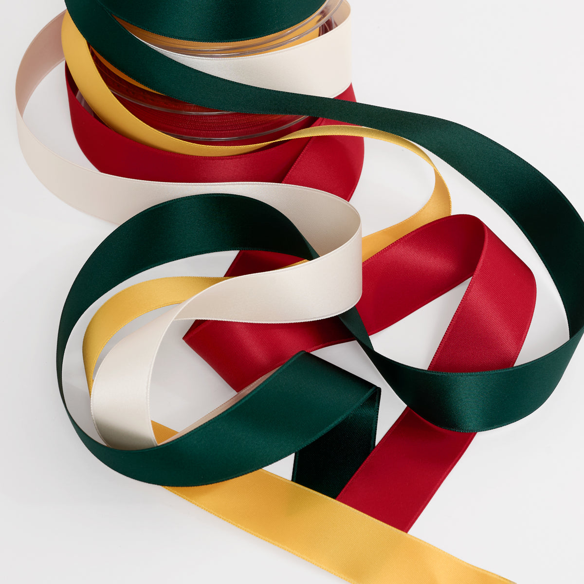 Premium Quality Swiss Satin Ribbon - 27 yard roll