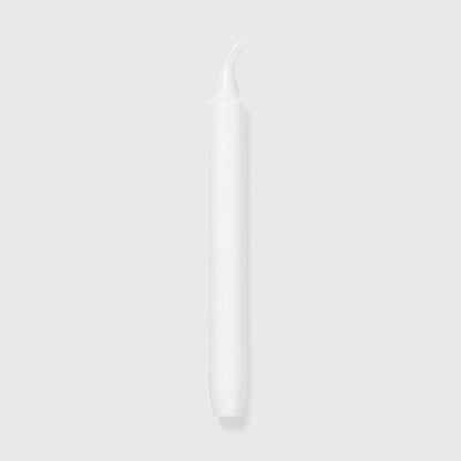 Set of 6 Trudon 8" Madeleine Fir Scented Taper Candles in Ivory