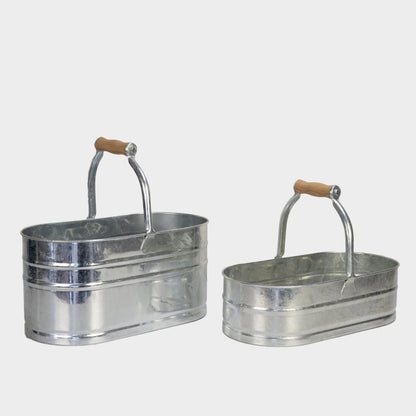 European Galvanized Garden Trug