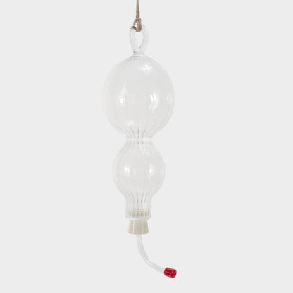 Blown Glass Hummingbird Feeder